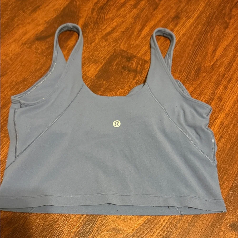Lululemon Athletica Slate Blue Sports Bra - Picture 2 of 4
